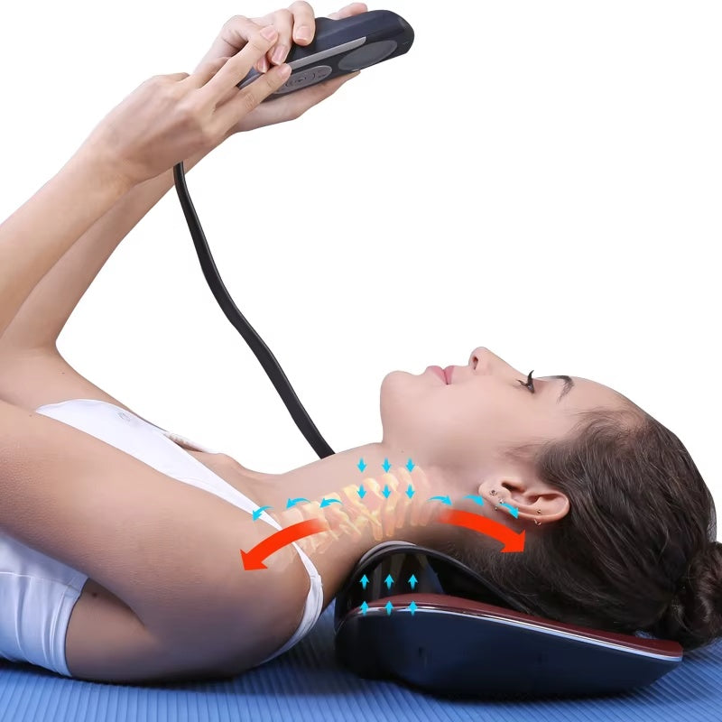 Electric Neck and Shoulder Massager with Heat Therapy